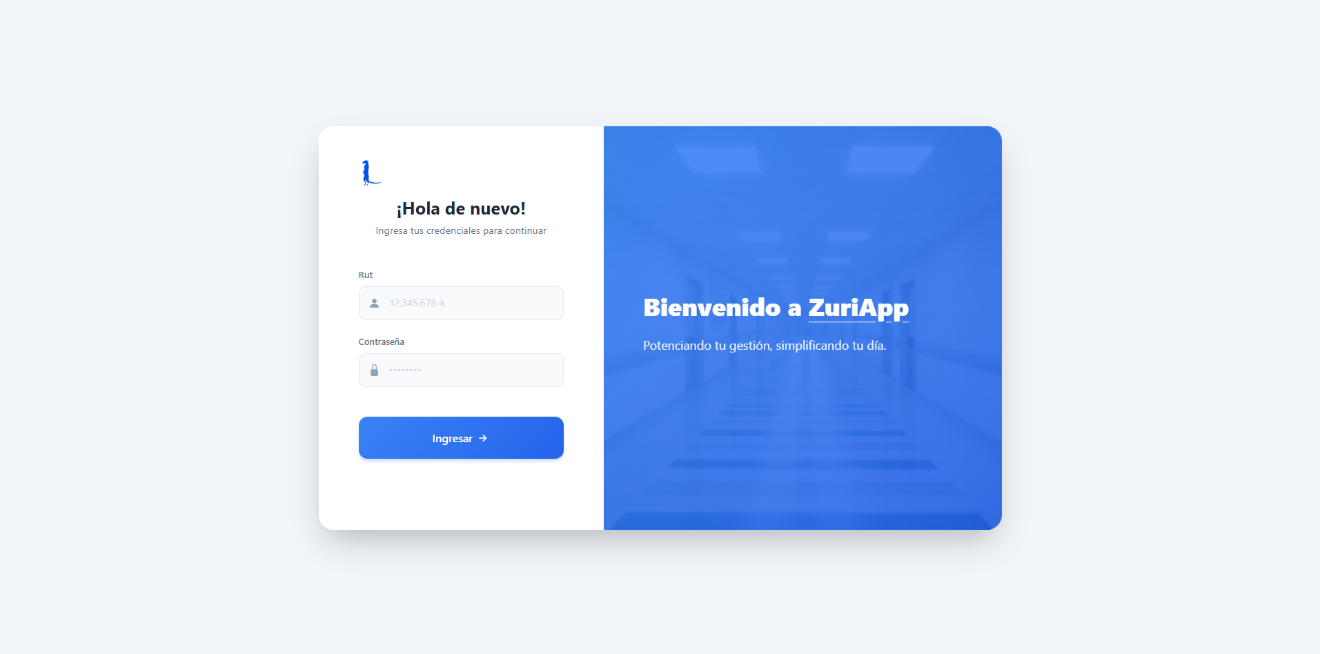 Sistema B2B - ZuriApp screenshot